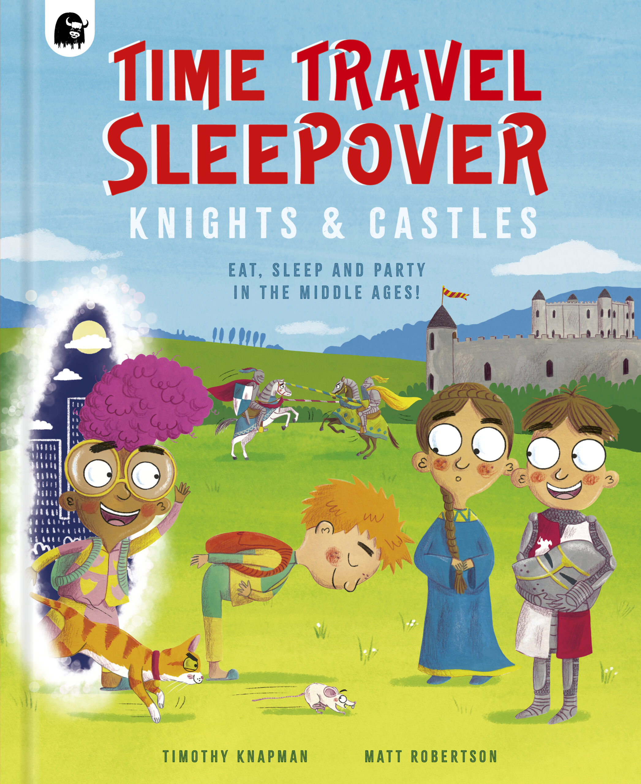 Time Travel Sleepover Knights and Castles cover